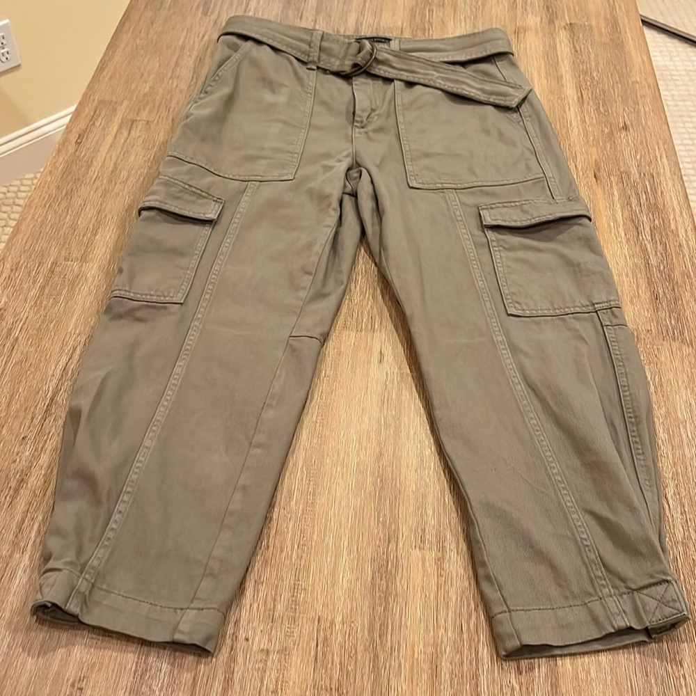 Banana Republic Cargo Barrel Leg Pants NWOT